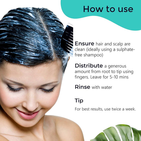 Pilgrim Argan Oil Hair Mask & Pack - Sulphate Free, 2 x 200ml - Image 5
