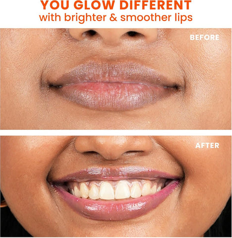 Foxtale Brightening Lip Balm with Vitamin C & Peptides - SPF 30, Light Mauve Glaze, 12g - Image 6