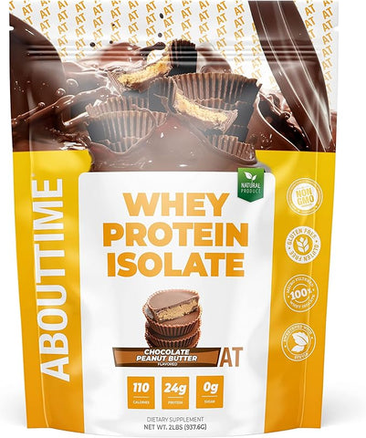 About Time 100% WPI Chocolate Pnut Butter Pow 937.6Gg