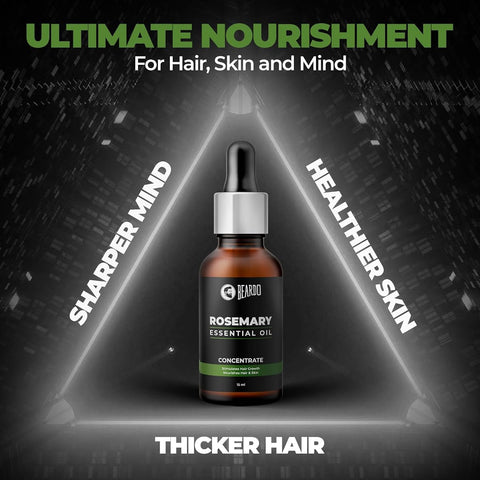 Beardo Rosemary Essential Oil - Pure, Nourishing Blend - 15ml - Image 5