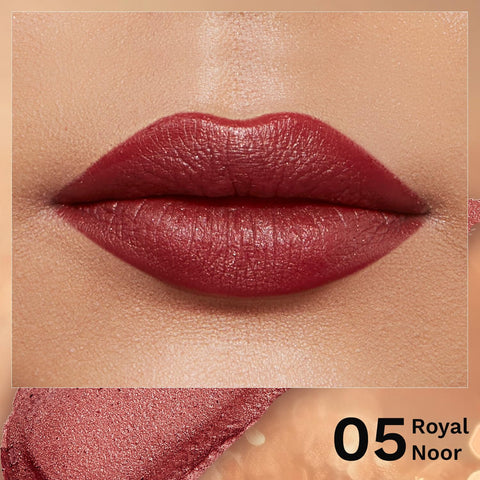 Pilgrim Glitter Lipstick Royal Noor 4.2 gm