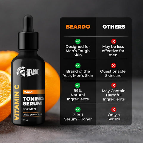 Beardo Vitamin C Serum - 15% Ascorbic Acid, Oil Balancing, 30ml - Image 6