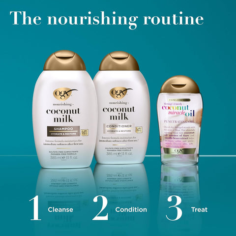 Ogx Shampoo Coconut Milk - 385 ml