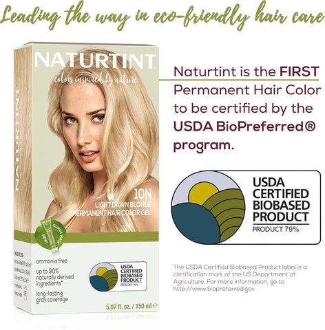Naturtint Permanent Hair Colour 10N Light Dawn Blonde - 150 ml - Image 4