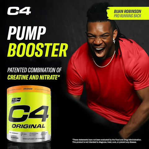 Cellucor C4 Original Pre Workout Powder with Creatine, Orange - 30 Servings - Image 7