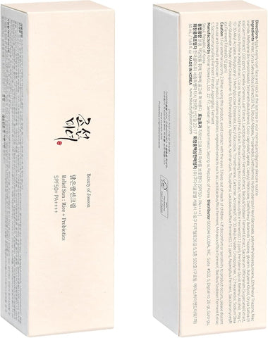 Beauty of Joseon Relief Sun Rice Probiotics SPF 50+ PA++++ Cream - 50ml - Image 2