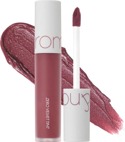 Rom&Nd Zero Velvet Tint 04 Burnt Heart - Matte Lip Tint, 55g