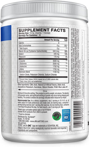 XTEND ORIGINAL BCAA  BLUE RASPBERRY ICE