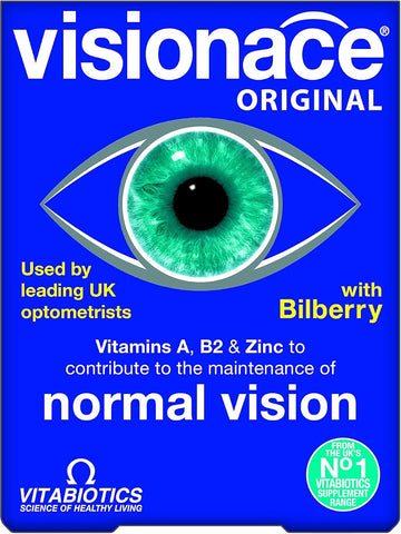 Vitabiotics Visionace Original Eye Vitamins - Lutein & Zinc, 30 Tablets - Image 2