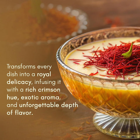 Rasayanam Kashmiri Mongra Saffron - Grade 1, Handpicked from Pampore - 1 Gram - Image 5