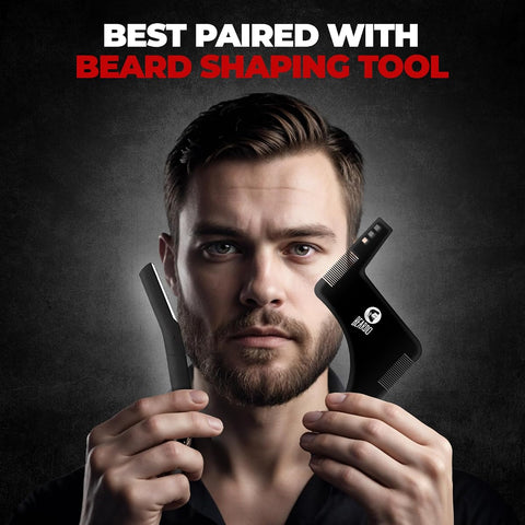 Beardo Beard Styling Razor - Stainless Steel Shaping Tool, Pack of 3 - Image 7