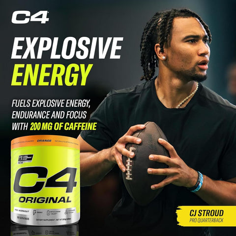 Cellucor C4 Original Pre Workout Powder with Creatine, Orange - 30 Servings - Image 6