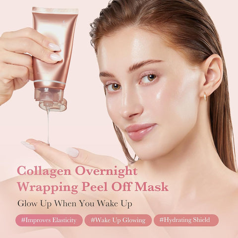 Medicube Collagen Night Wrapping Mask - Peel Off, 2.53 fl.oz - Image 3