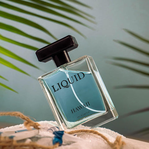 Liquid Hawaii Eau de Parfum for Men - Floral and Patchouli 90ml - Image 3
