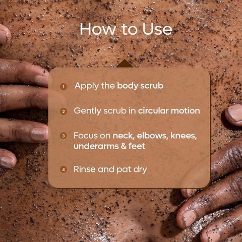 mCaffeine Naked & Raw Coffee Body Scrub - Exfoliating, Tan Removal, 100g - Image 5