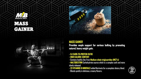 Muscle Bolt Mass Gainer Chocolate 6lb