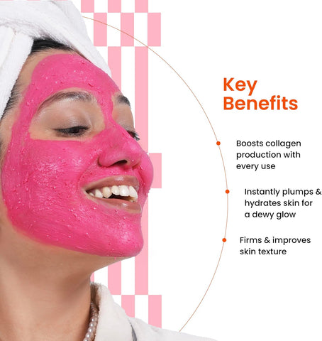 Foxtale Mon Cheri Cherry-Collagen Whipped Clay Mask - 75g