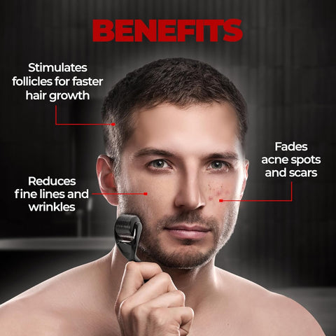 Beardo Derma Roller for Men 0.5 MM - 1 PC - Image 3