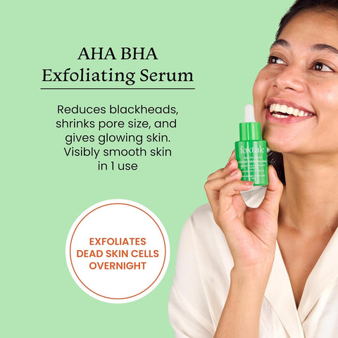 Foxtale AHA BHA Exfoliating Serum with Niacinamide - 30ml - Image 6