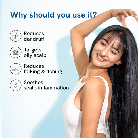 Be Bodywise Anti Dandruff Shampoo with Citric Acid, 150ml - Image 2