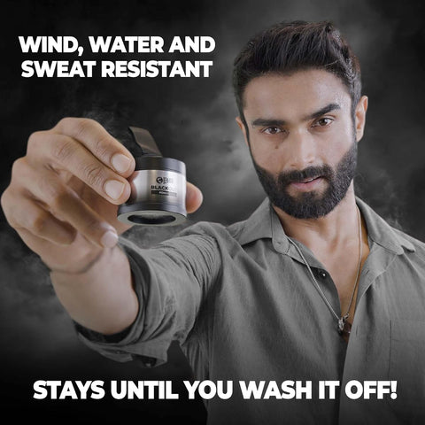 Beardo Blackout Hair Powder - Instantly Covers Roots, Beards & Bald Spots - 4g - Image 3