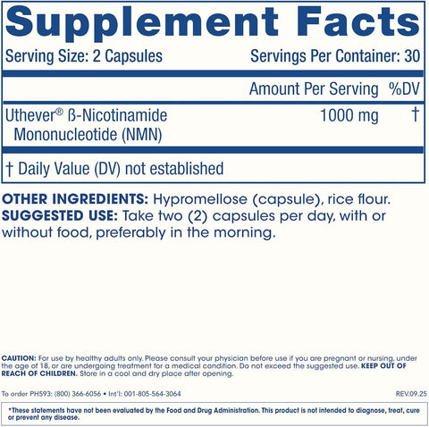 PROHEALTH Pro Health NMN Pro 1000 - High Potency Nicotinamide Mononucleotide, 60 Capsules - Image 5