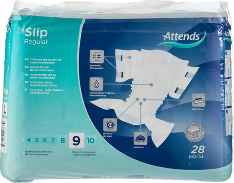 ATTENDS SLIP REGULAR 9 LARGE 4X28