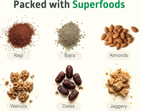 Little Joys Nutrimix 7+ Chocolate Pouch - Nutrient-Rich Powder, 700g - Image 3