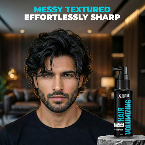 Beardo Hair Volumizing Sea Salt Spray - Texturizing Hairstyling Spray, 50ml - Image 2