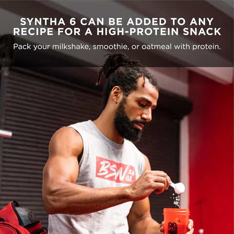 BSN Syntha-6 Vanilla Ice Cream Protein Powder - 2.27kg - Image 6