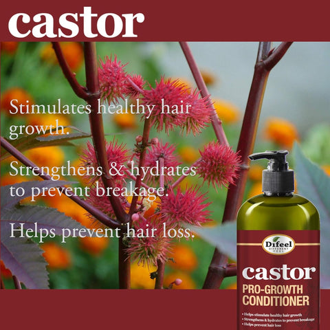 Difeel Castor Pro-Growth Conditioner - Castor Oil Enriched, 354.9ml - Image 2