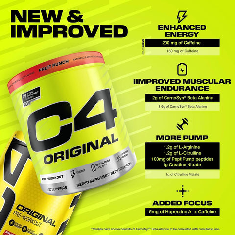 Cell C4 Fruit Punch - 30 Servings – image 3