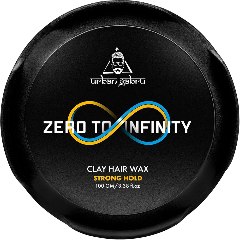 Urban Gabru Clay Hair Wax Zero to Infinity with Vitamin E & Earth Clay - 100g