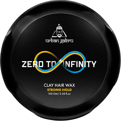 Urban Gabru Clay Hair Wax Zero to Infinity with Vitamin E & Earth Clay - 100g