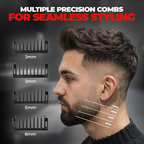 Beardo I Blade Body Trimmer - Multiple Length Settings, USB Type-C Charging, IPX4 Water Resistant - Image 6