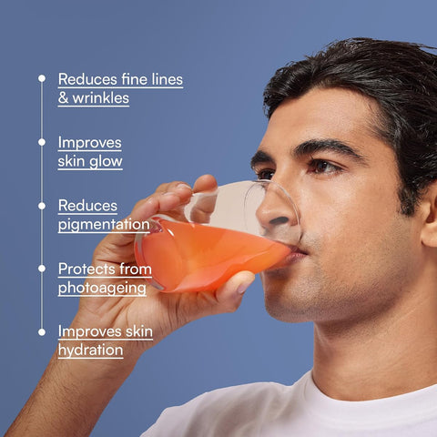 HK Vitals Skin Radiance Marine Collagen Powder for Men with Vitamin C - 200g - Image 5