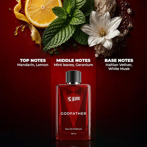 Beardo Godfather Perfume - Aromatic Spicy Scent, 100ml - Image 4
