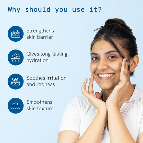 Be Bodywise 1% Peptide & Ceramide Face Moisturizer - 50g - Image 3
