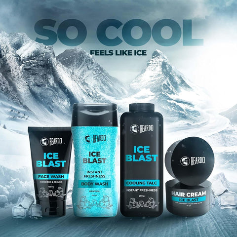 Beardo Ice Blast Face Cleanser with Aloe Vera & Vitamin E - 100ml - Image 6