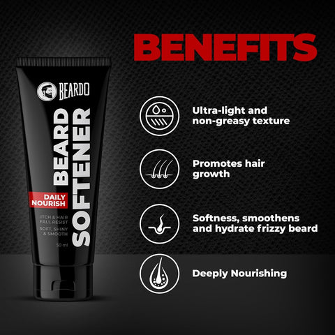 Beardo Beard Softener with Argan Oil & Vitamin E - 50g - Image 4