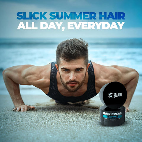 Beardo Ice Blast Hair Cream - Ultra-Light Cooling Hair Treatment, 75g - Image 3