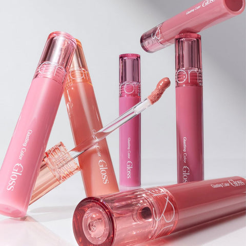 Rom&Nd Glasting Colour Gloss 02 Nutty Vague - High Shine Lip Gloss - Image 3