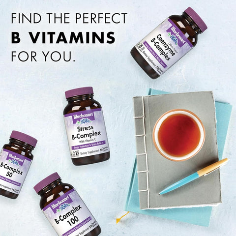 BlueBonnet Nutrition Stress B Complex Vitamins with Vitamin C, 50 Vegetable Capsules - Image 6