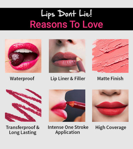 Nykaa Lips Dont Lie Lip Liner-Head Over Heels-09