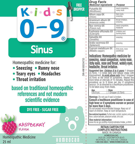 Kids 0-9 Sinus-All-in-One Liquid - 25ml - Image 4