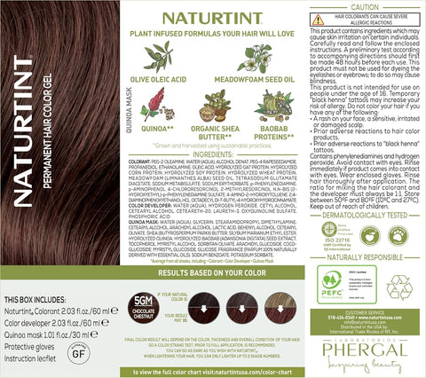 Naturtint Hair Colour 5.7-Light Choco Chestnut - Ammonia-Free, 170ml - Image 5