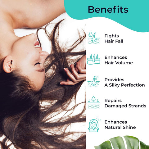 Pilgrim Argan Oil Hair Mask & Pack - Sulphate Free, 2 x 200ml - Image 3