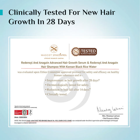 PILGRIM Redensyl & Anagain Advanced Hair Growth Serum 100 ml