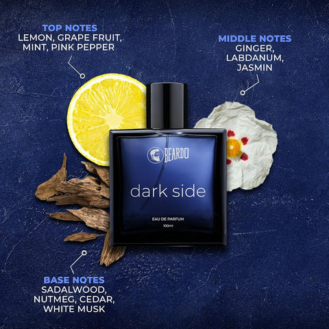 Beardo Dark Side Men's Perfume - Skin-Friendly Fragrance 100ml - Image 5