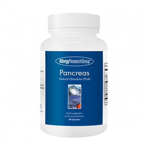 Allergy Research Pancreas Pork Natural Glandular 60Caps